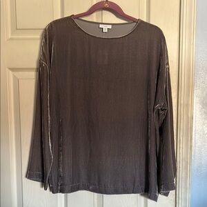J. Jill Gray Long Sleeve Top